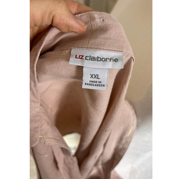 a.n.a. & Liz Claiborne Women's Size 2XL Set of 2 Summer Linen Blend Tanks #0448 - Picture 14 of 16